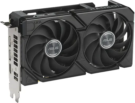 Відеокарта ASUS AMD Radeon RX 9060 XT 16Gb DUAL OC (DUAL-RX9060XT-16G) (GDDR6, 128 bit, PCI-E v5.0 x16) - фото 2