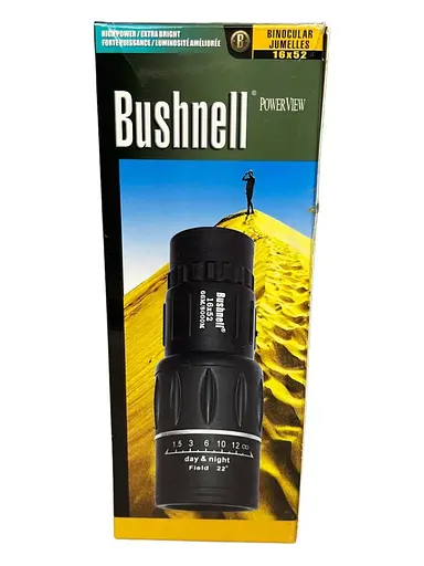 Монокуляр Bushnell PowerView 16 x 52 з чохлом - фото 4