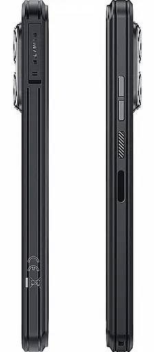 Смартфон Oulitel WP52 66" FHD+ /4GB/256GB MTK6100+/6500mAh/IP68/48+8Мп/NFC/ультратонкий/Black - фото 8