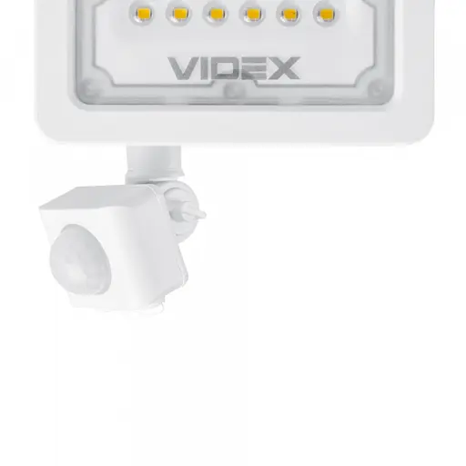 LED прожектор VIDEX F2e 10W 5000K с датчиком движения и освещенности - фото 4