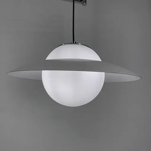 Регулирующий подвесной светильник в хромовом корпусе на Количество ламп лампочки белым ободком | Line F | Арт. YG88/Количество ламп CH+WT - фото 6