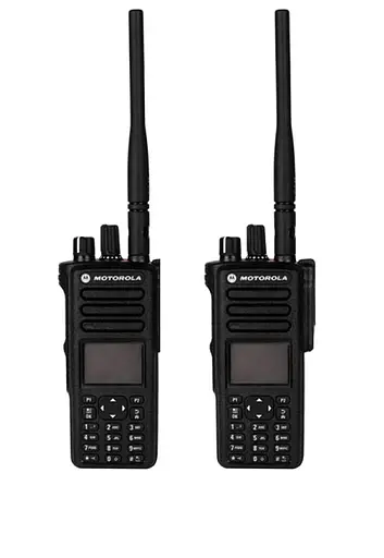 Радіостанція цифрова Motorola MotoTRBO DP4800 VHF AES-256 шифрування, комплект 2 штуки