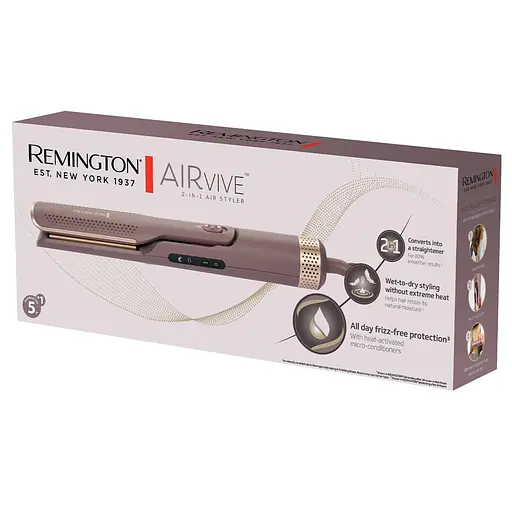 Стайлер  Remington AIRvive рожево-золотий 135 Вт (AS8930) - фото 12