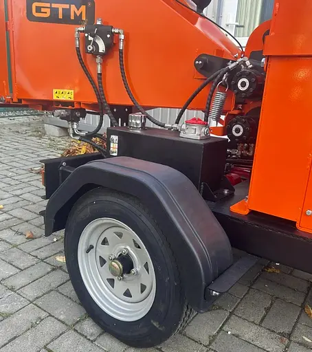 Садовый бензиновый измельчитель 25 л.с. GTM DCH6 ветки до 180 мм - фото 7