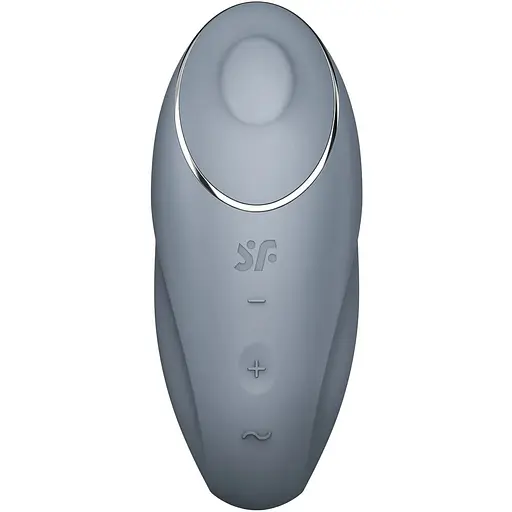 Вибратор Satisfyer Tap & Climax 1 Bluegrey - фото 3