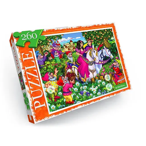 Пазли Danko Toys, 260 елементів, C260-13 (В асортименті) - фото 4
