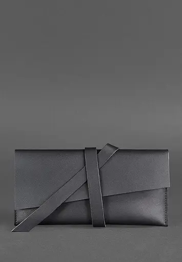 Кожаный тревел-кейс Voyager 1.2 черный краст - фото 2