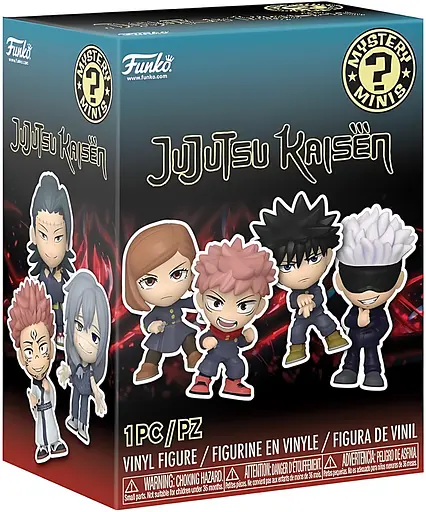 Фігурка Funko Mystery Minis Jujutsu Kaisen Магічна Битва Одна секретна фігурка 8 см FMM JK - фото 3