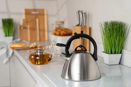 Чайник Gemini 2.5 л серый нержавеющая сталь - фото 5