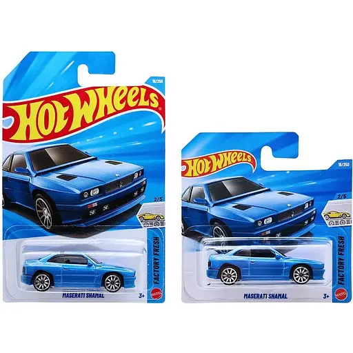 Базовая машинка Hot Wheels Factory Fresh Maserati Shamal голубая (5785) JJH92-N521 - фото 1