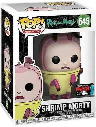 Фігурка Funko Pop Rick and Morty  Shrimp Morty Рік та Морті Креветка Морті 10 см WST RaM SM - фото 3