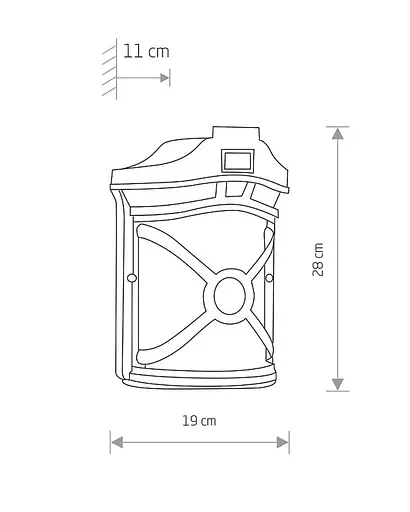 Вуличний світильник Nowodvorski 4687 DON - фото 3