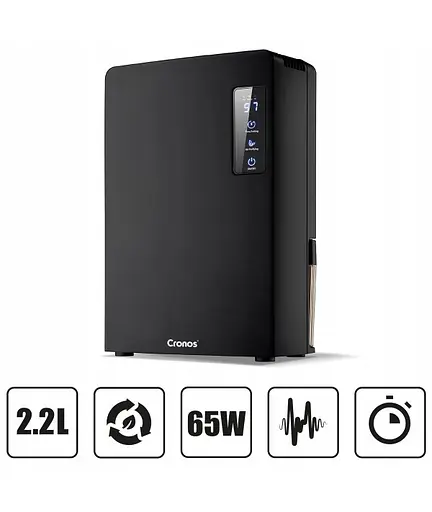 Осушувач повітря Cronos DH2200A 2.2L Black - фото 4
