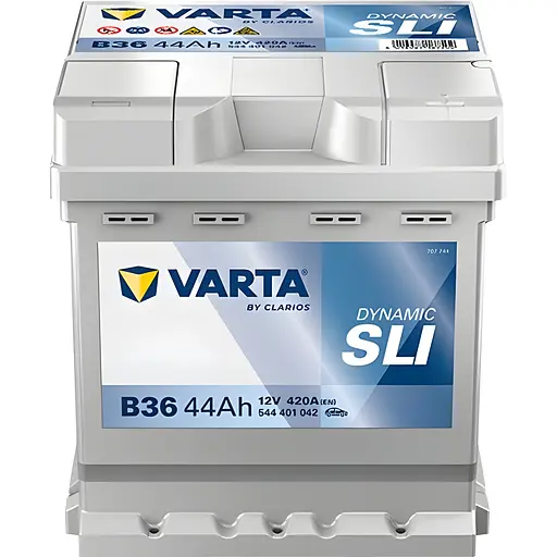 Акумулятор Varta Blue Dynamic 44Ah Ев (-/+) (420EN) (175х175х190) B36