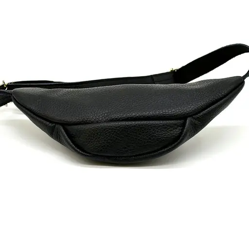 Кожаная мужская сумка на пояс TARWA 11х28х6 см sum0025984 - фото 5