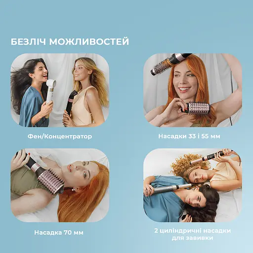 Стайлер CECOTEC Bamba CeramicCare 14in1 AirGlam Black - фото 12