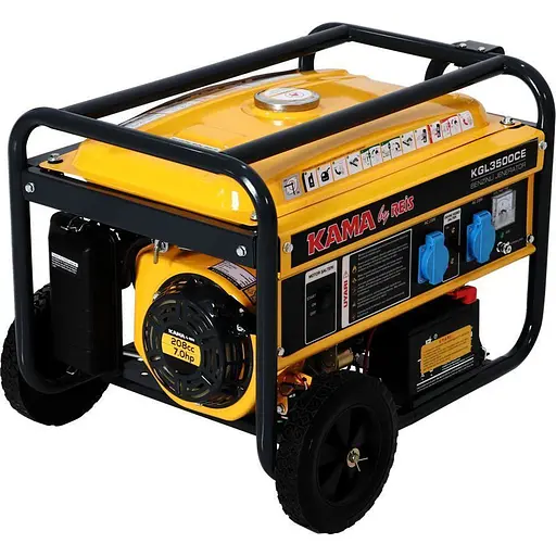 Генератор бензиновый Kama KGL3500CE [156600] - фото 2