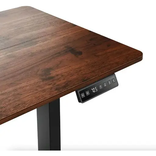 Компьютерный стол с регулируемой высотой Di Volio Biago коричневый - фото 6