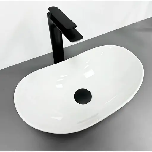 Умивальник VBI Turin S white накладний VBI-011501, Білий - фото 1