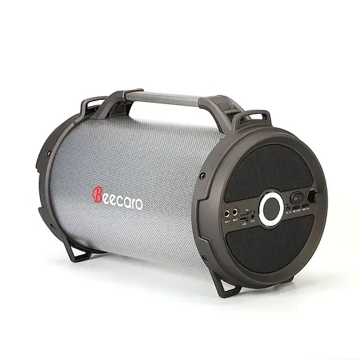 Колонка бездротова Beecaro RX28 18 Ватів RGB підсвітка ФМ-радіо - фото 5