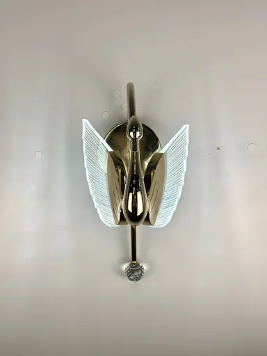 Бра у вигляді лебедя Арт. G 15/1W GD Line F - фото 5