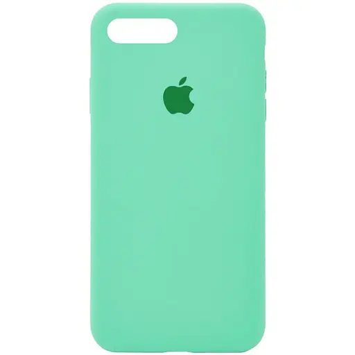 Чехол Silicone Case Full Protective AA для Apple iPhone 7 plus/8 plus 5.5 Зеленый/Spearmint