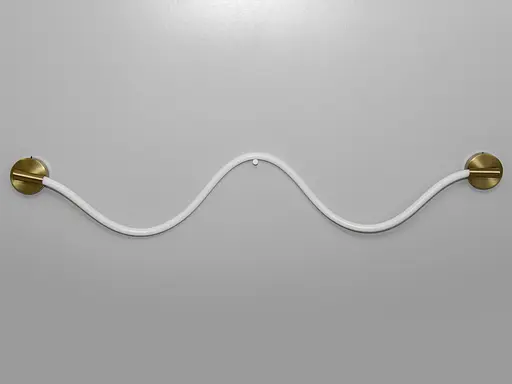 Сучасний світлодіодний світильник шланг, потужністю 18Вт, бронза - фото 1