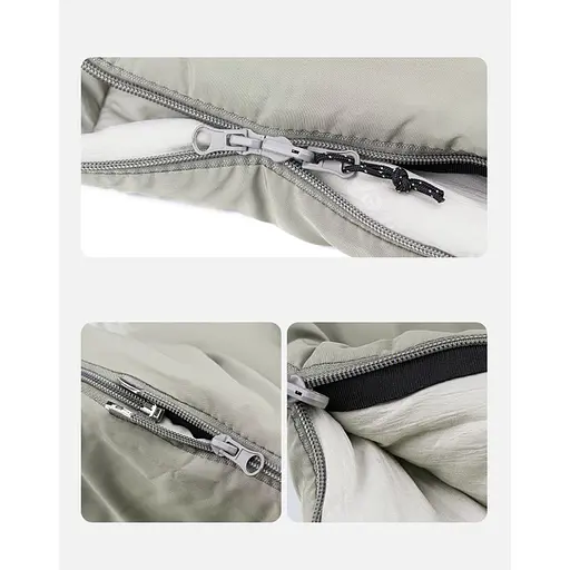 Спальный мешок Naturehike M180 CNK2350WS023 (220х80см) Правый (Светло-зеленый) - фото 9