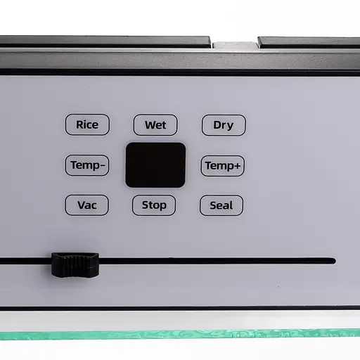 Вакууматор бытовой сенсорный для сухих и влажных продуктов 120 Вт со встроенным резаком вакуумный упаковщик Белый Yiwu HP-11-29W - фото 8