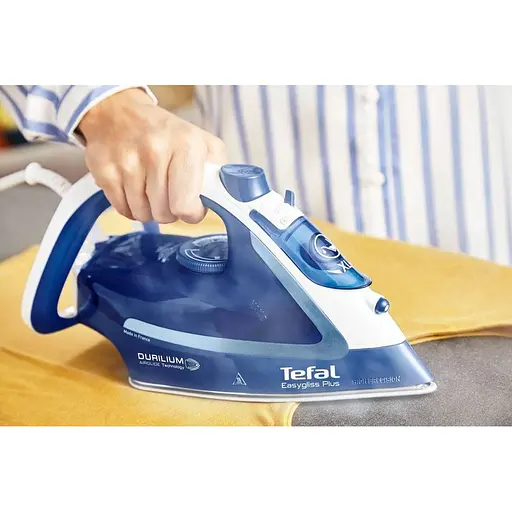 Утюг Tefal Easygliss 2 FV5770E0 сине-белый [91247] - фото 5