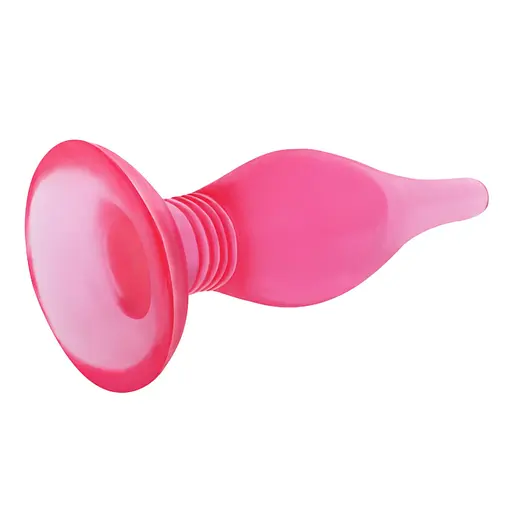 Анальна пробка Baile Butt Plug 13.8 см (рожевий) - фото 4