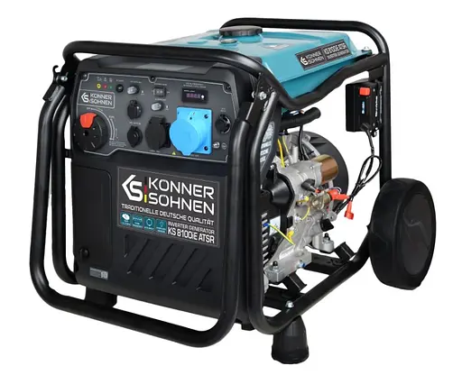 Інверторний генератор Konner&Sohnen 8/8.5 кВт KS 8100iE ATSR - фото 1