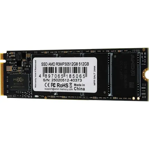 SSD накопитель AMD Radeon R3 512GB (R3MP30512G8) [142465] - фото 3