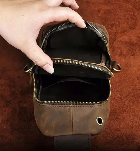 Шкіряна чоловіча сумка Bexhill 17х31х8 см sum0023784 - фото 8