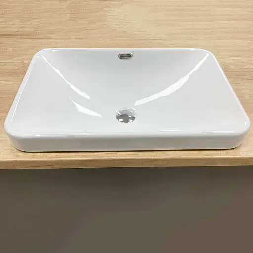 Умивальник VBI Bitritto M white врізний VBI-018025, Білий - фото 4