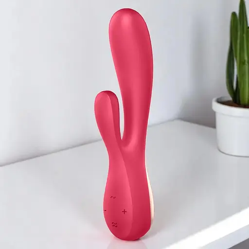 Смарт-вібратор кролик Satisfyer Mono Flex Червоний - фото 2
