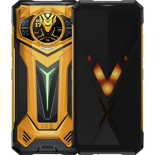 Смартфон Doogee S200 Ultra 12/1TB Dazzling Yellow [151147]