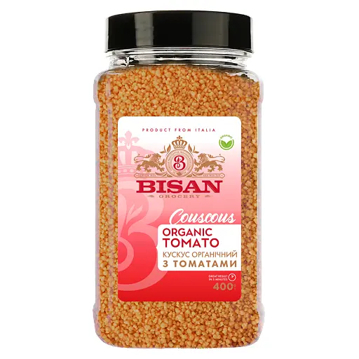 Кускус Bisan органический с томатами 400 г