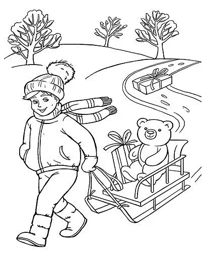 Велика книга розмальовок : Зимові свята - фото 6