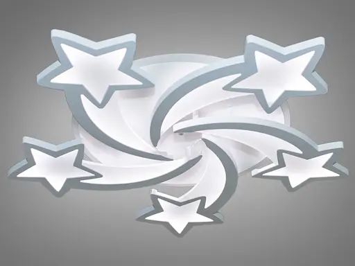 Цікава світлодіодна люстра з пультом для дитячої кімнати, 85W, біла - фото 2