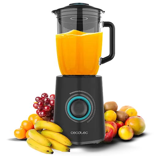 Блендер Cecotec Power Black Titanium 2300 Max Mix Go - фото 1