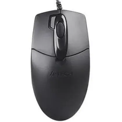 Миша A4Tech OP-730D USB чорний оптична - фото 1