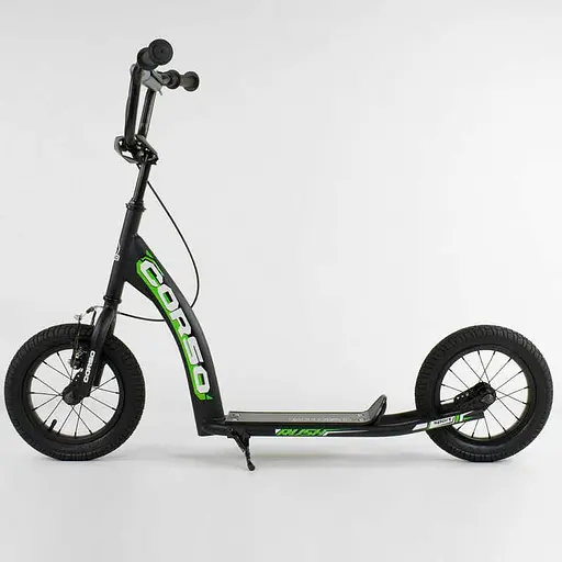 Дитячий самокат Corso 103х15.5х49 см Чорний 000231502 - фото 7