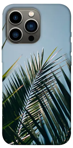 TPU чохол Листя та небо - фото 1