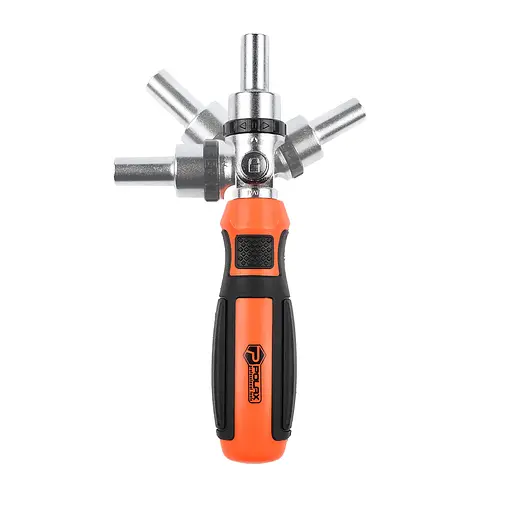 Набір викруток, біт і насадок Polax 51 предмет (51-053) - фото 7