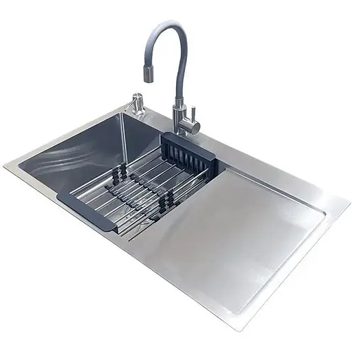 Комплект мойка + смеситель Romzha Caravela 78L (C) - фото 1