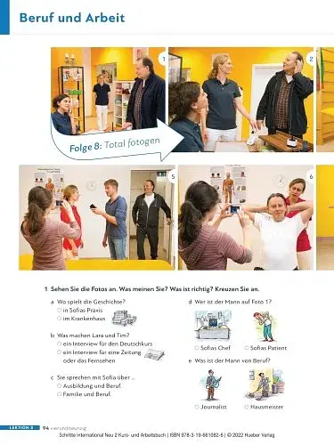 Schritte international. Neu 2. Kursbuch + Arbeitsbuch mit Audios online - фото 7