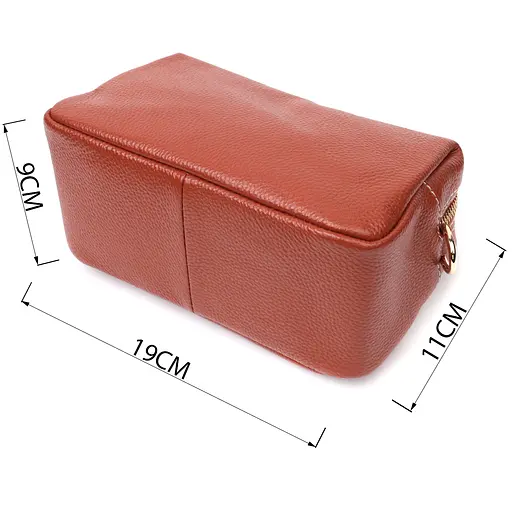 Женская сумка Vintage с двумя ремнями из натуральной кожи 19х11х9 см sum0029050 - фото 3