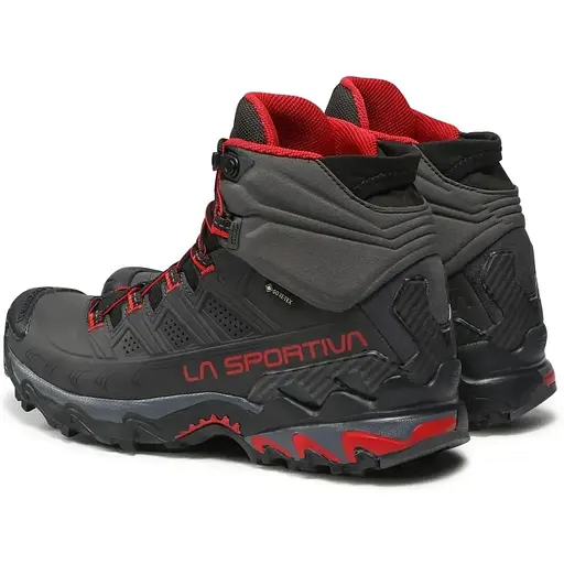 Ботинки LaSportiva Ultra Raptor II Mid Leather GTX 42 Grey/Red LaSportiva (1052-34J900317 42) - фото 4
