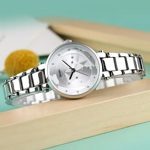 Наручний годинник жіночий 1411SI Silver Skmei acs0030764 - фото 4